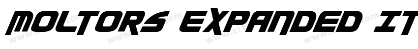 Moltors Expanded Ita字体转换